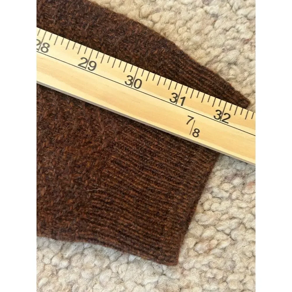 JoS. A. Bank Reserve Men’s Wool Blend Shawl Collar Sweater Brown Large